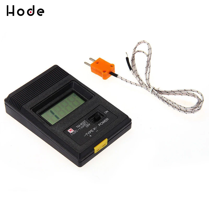 

TM-902C (-50C to 1300C) Temperature Meter TM902C Digital K Type Thermometer Sensor + Thermocouple Probe detector