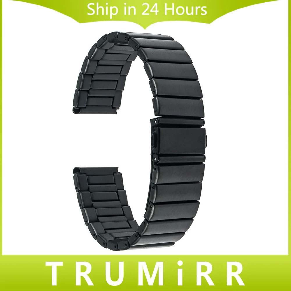 Prix pour 22mm En Acier Inoxydable Bande de Montre Bracelet Sangle pour Samsung Galaxy Gear 2 R380 Neo R381 Vivre R382 Moto 360 2 Gen 46mm Pebble Temps Prix pour 22mm En Acier Inoxydable Bande de Montre Bracelet Sangle pour Samsung Galaxy Gear 2 R380 Neo R381 Vivre R382 Moto 360 2 Gen 46mm Pebble Temps