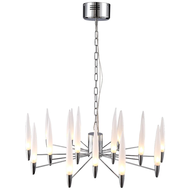 

Modern Chandeliers Large Led Chandelier lighting chrome Lustres lobby Hanging Lamps G9 Lamparas For Dining room living room 155W