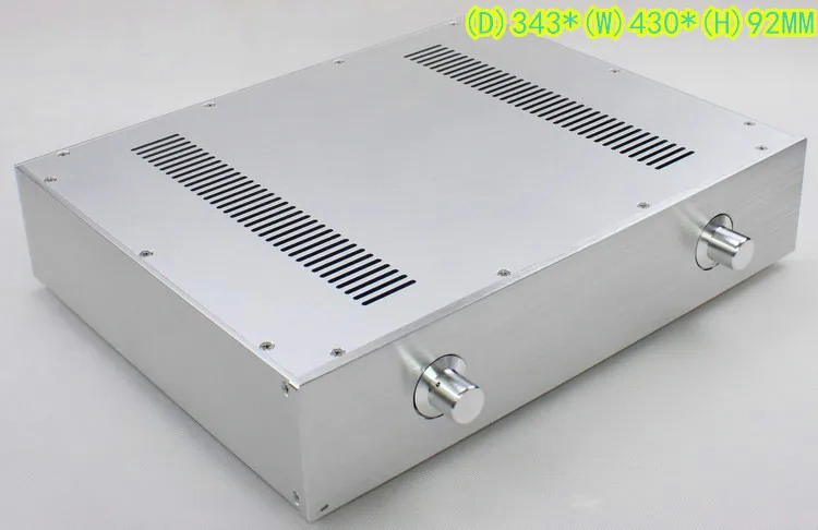 2017 Newly Listed WA59 Silver Aluminum Enclosure font b Amplifier b font Tube font b Amplifier