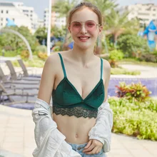 Удобная женская майка с беспроводной подкладкой, нижнее белье с эффектом пуш-ап, кроптоп с застежкой сзади, Женский Топ, бюстгальтер, майка