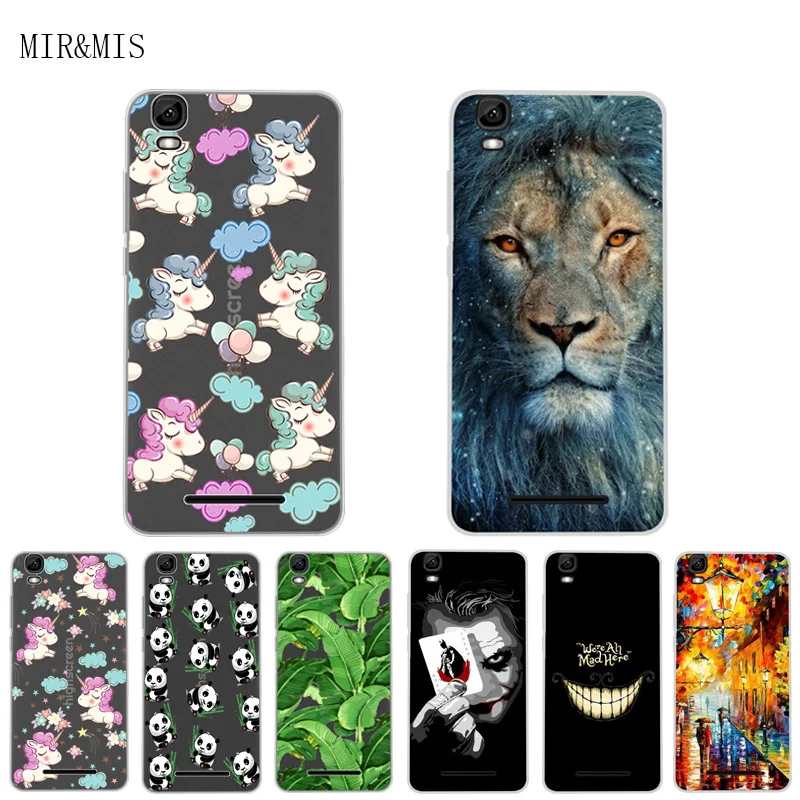 

For Highscreen Easy L Pro 5.0 Inch Phone Case Soft Tpu Silicone Back Cover Protective Printed Fundas For Highscreen Easy L Pro
