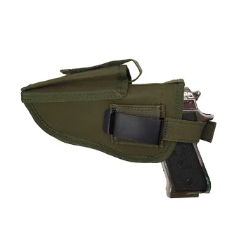 

Universal Tactical Nylon Pistol Molle Pistol Holster Magazine Slot Holder Hunting