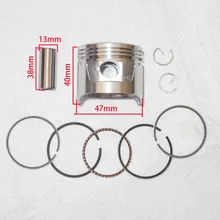 70cc поршневой комплект, включают поршень, кольца, булавкой и зажимом для квадроциклах и велосипед ямы с JH70cc двигателя