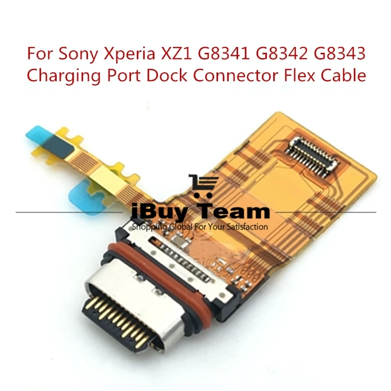Для Sony Xperia XZ1 зарядный порт USB разъем док-станция гибкий кабель для модуль