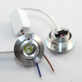 

MINI LED Downlight 1*3W Dimmable Recessed Down Light Ceiling New Style Bedroom LED Lamp + Driver 2 Years Warranty Free Shipping