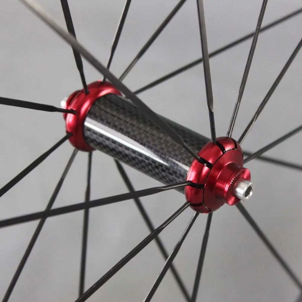 Discount ICAN BIKES 50mm carbon clincher road bike wheels 21mm width UD matt carbon wheels 700C carbon road wheels SP-50C 3