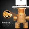 Square Bathtub Tap Brass Switch Control Valve For Bathtub Faucet Shower Mixer Faucet Tap For Baths Cascade Waterfall Diverter 6