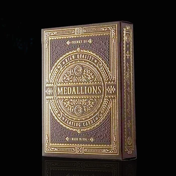 

Medallion Playing Cards by Theory 11 magic tricks magic props imported from US playing cards