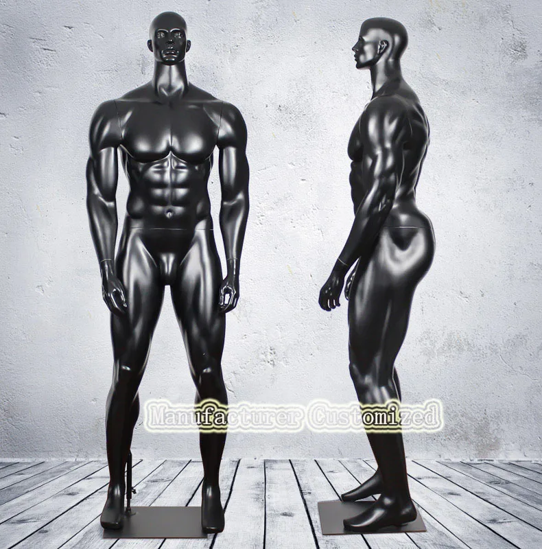 Индивидуальные сильные мышцы манекен мужчины Стекловолоконная модель Прямая с фабрики