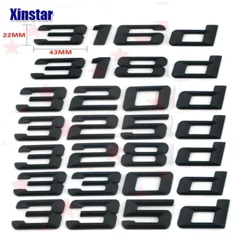 

2017 Factory Supply 316d 318d 320d 325d 328d 330d 335d 350d car rear Emblem sticker for BMW 3 series E30 E90 E46 E91 E92 F30