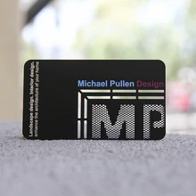 Персонализация bum-карта покер вырез качество нержавеющая сталь бизнес металлическая карта