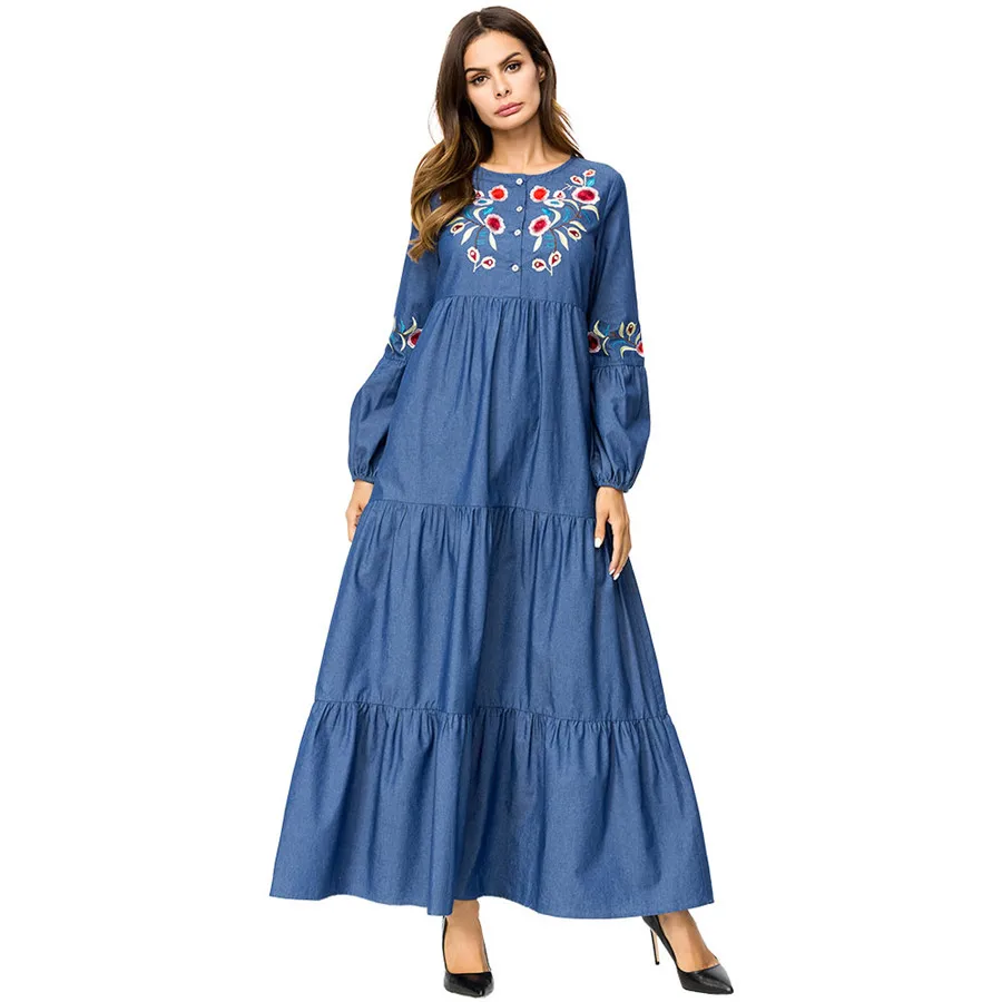 ice blue casual dress