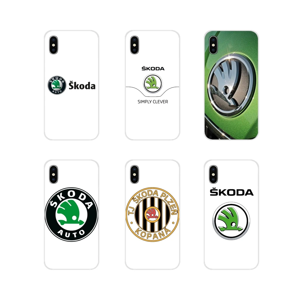 

For Huawei G7 G8 P7 P8 P9 P10 P20 P30 Lite Mini Pro P Smart Plus 2017 2018 2019 Skoda Logo Accessories Phone Shell Covers