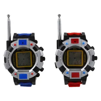 

2PC Children Toy Walkie Talkie Child Wrist Watches Interphone Outdoor