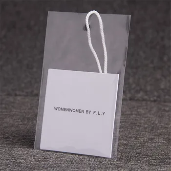 

Customized High-Grade Thick Special 700G White Paper Tag Hang Tag Clothing Tag