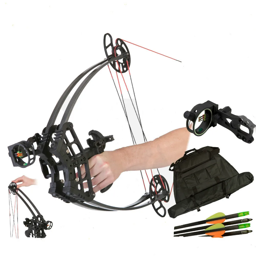 M109 Black Set, Triangle Hunting Compound Bow and Arrowin Bow & Arrow from Sports