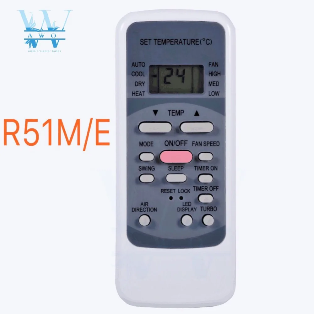 

New R51M/E Remote Control For Midea Split & Portable Air Conditioner Remote Control For R51/E R51/CE R51M/CE R51D/E R51M/BGE