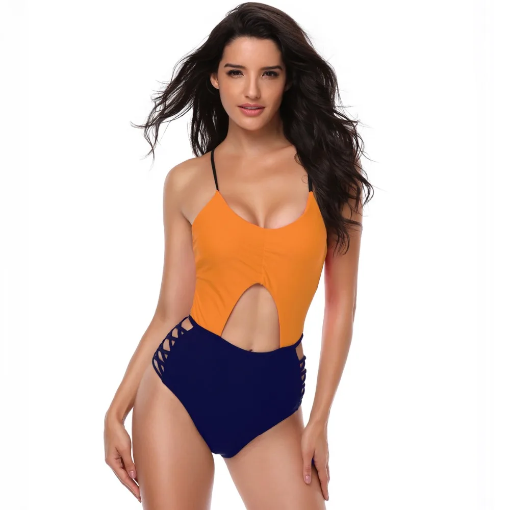 

NIDALEE 2018 One Piece Swimwear Women Sexy Swimsuit Women Beach Wear Womens Swim Wear Swimsuits Monokinis Ladies Swimming Suit
