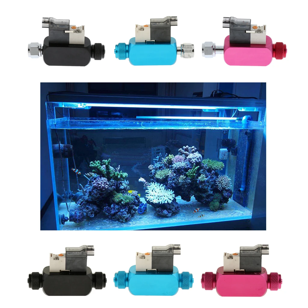 Amagogo DC 12V CO2 Aquarium Electric Solenoid Valve for Plants Tank