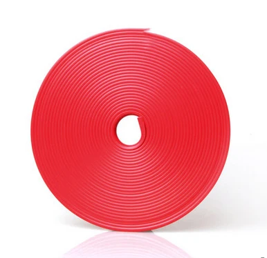 8 м/рулон автомобиля Стайлинг колеса диски протектор полосы автомобиля стикер декоративное формование отделка IPA Rimblades wiht 10 цветов - Название цвета: 8M Red