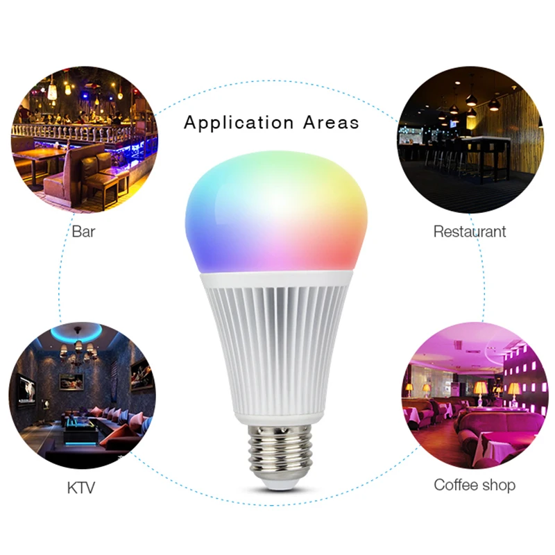 Mi свет FUTD04 9 W DMX512 RGB+ CCT светодиодные лампочки AC100-240V FUTD01 DMX512 Led Транс mi ель умная Светодиодная лампа удаленного Управление mi свет