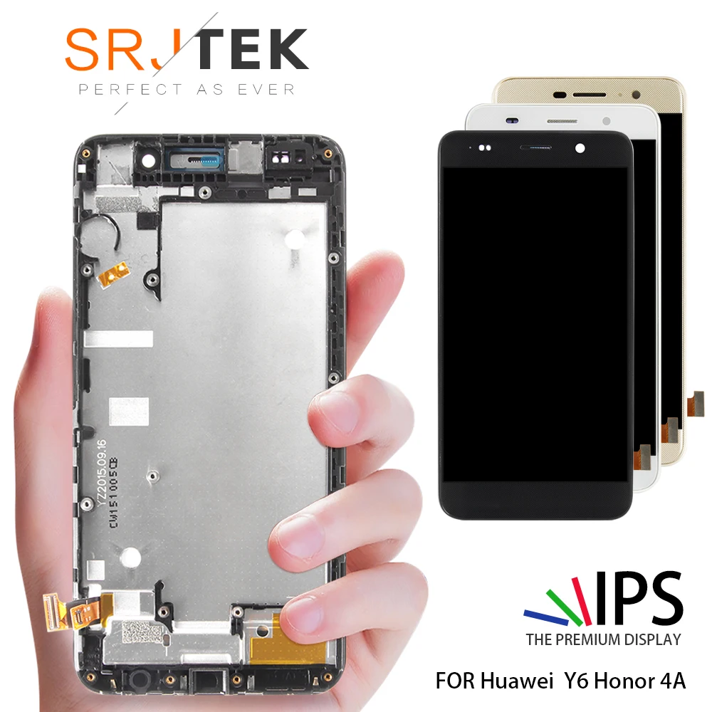 

For HUAWEI Y6 LCD Honor 4A LCD Screen Display Touch Screen Digitizer Assembly SCL-L01 SCL-L21 For HUAWEI Honor 4A LCD