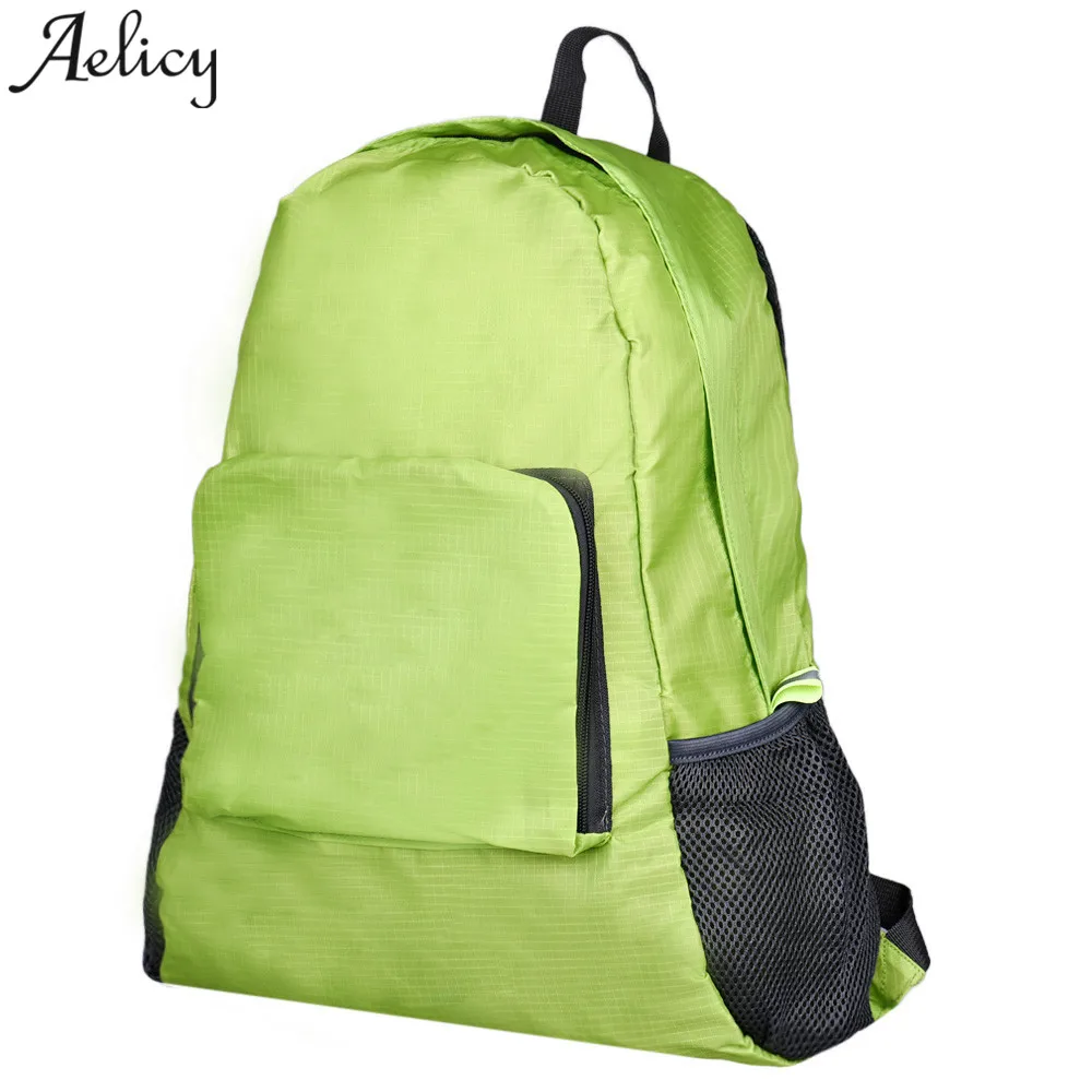 

Aelicy Backpack Unisex Folding Female Backpack Travel Folding men Backpack Admission women Package mochila feminina dropshipping