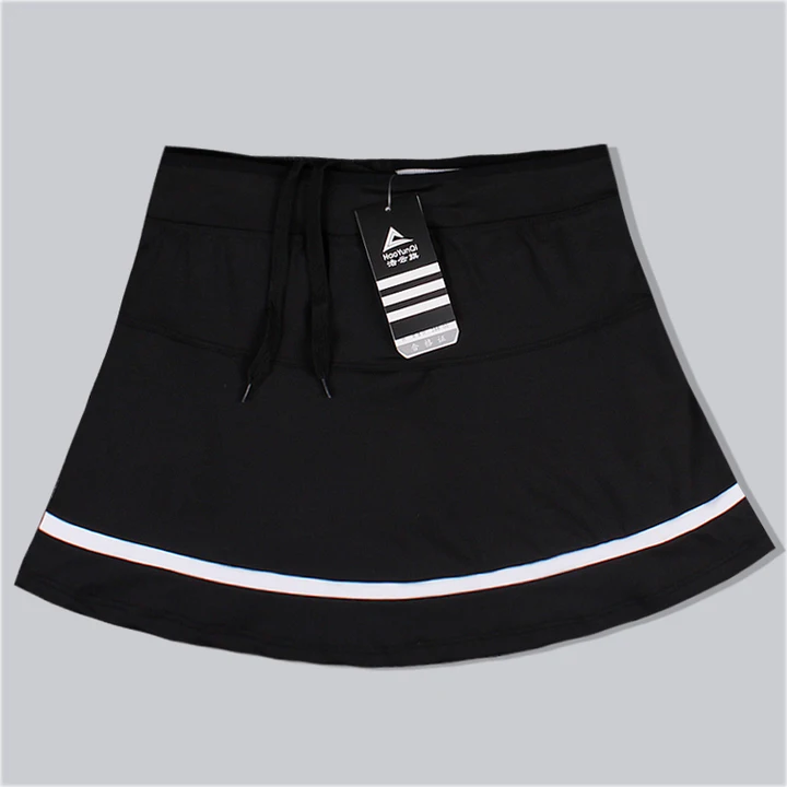 Быстросохнущая Спортивная одежда для бадминтона; юбка-брюки; Crony с карманами для тенниса