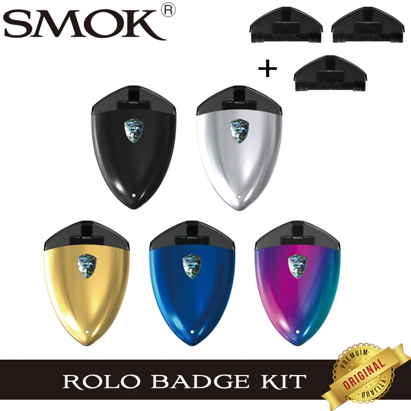 Оригинал Smok Роло знак комплект с 250 мАч Батарея 2 мл Pod распылитель электронные