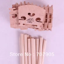 4/4 Скрипки части, 20 штук клена мост ели soundpost# e4