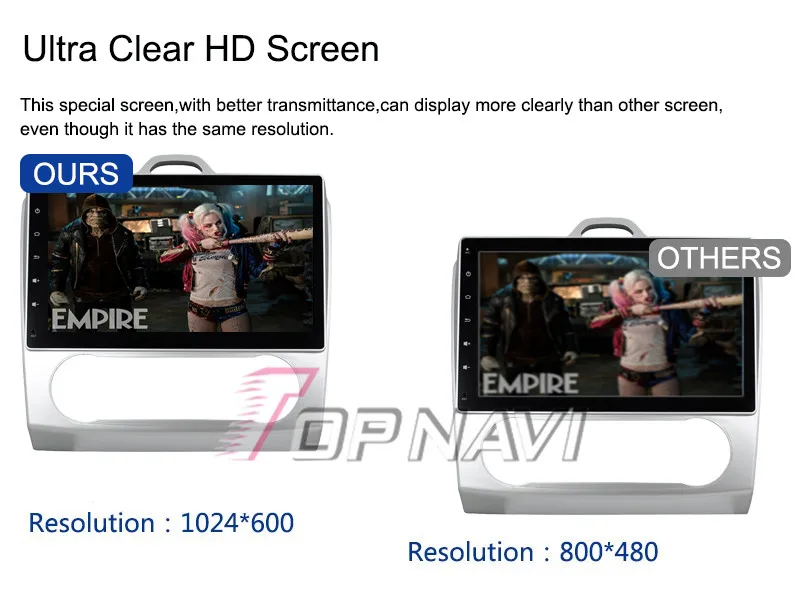 Perfect Topnavi 10.2" Quad Core Android 6.0 Car GPS Navigation for Focus 2 Auto Autoradio Multimedia Audio Stereo,NO DVD In Dash 21