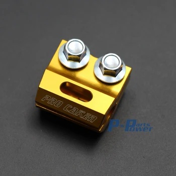 

CNC Front Brake Hose Line Clamp Holder with Screw and Bolt for Suzuki RM85 RM125 RM250 RMZ450 DRZ400SM new