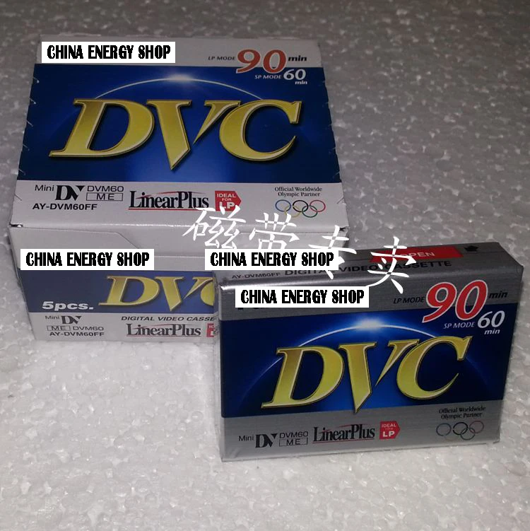 

5 pcs High Quality SN DVM60R3 MiniDV Cassettes Digital Video Cassette Mini DV Tape SP 60MIN LP 90MIN Free shipping