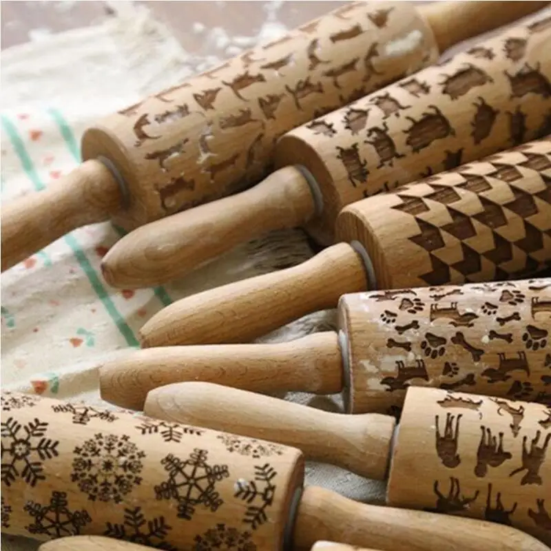 43CM-Wood-Christmas-Rolling-Pin-Embossing-Animal-Deer-Snowflake-Dough-Cake-Cookie-Embossed-Engraved-Roller-Kitchen (4)