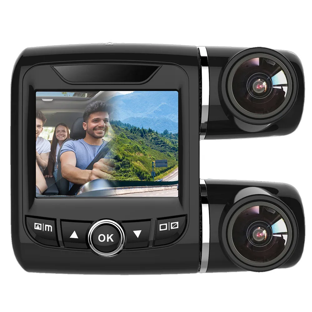 

2019 FHD 1080P+1080P 2inch Car DVR Dual Lens Cameras Vehicle Rear Video Recorder 48#