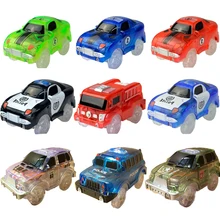 5.4cm eletrônica 5 led carro brinquedos com luzes piscando brinquedos educativos mágicos crianças festa de aniversário presente jogar com faixas