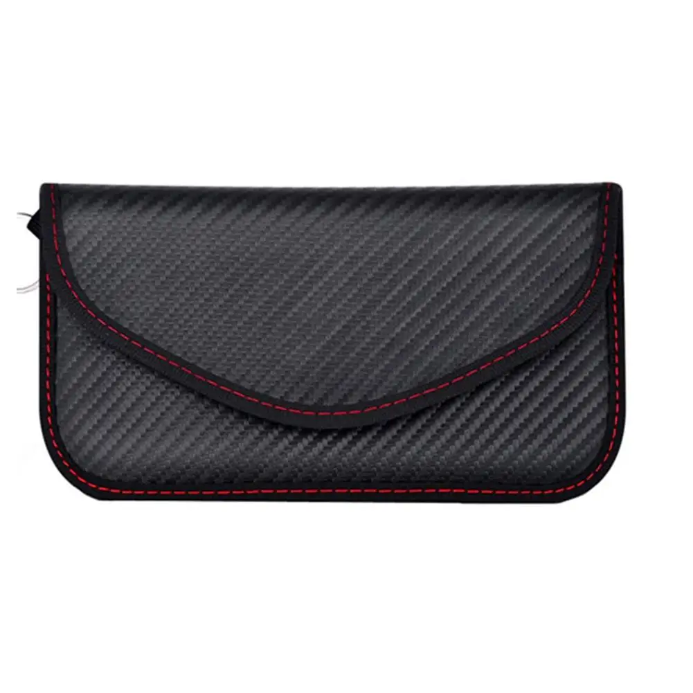 

Signal Blocking Bag Cover Signal Blocker Case Faraday Cage Pouch For Keyless Car Keys Radiation Protection Cell Phone