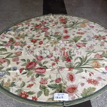 8'X8' круглый коврик ручной работы цветочные розы шерстяной вышитый ковер диаметр 240 см