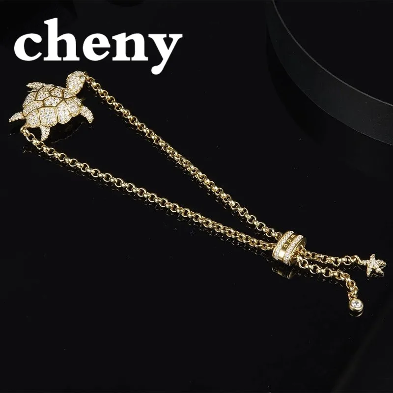 

cheny fit apm necklace luxury design Ocean Sea Turtle animal shape bohemian style summer Holiday Beach Boho Jewelry for womens