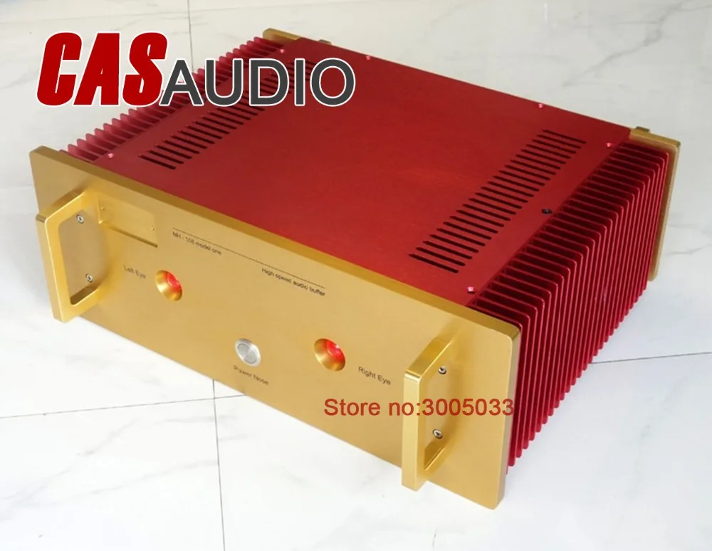 

Hi-End 150W*2 Power Amplifier Ref DarTZeel NHB-108,Non Global Loop Negative Feedback,Dual Power Transformer,Amplifier Revolution