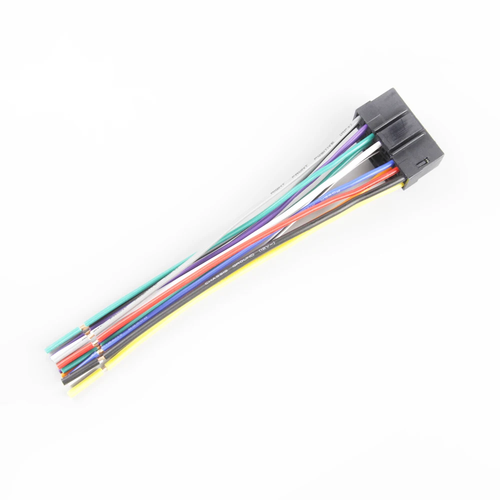 car radio harness adapter stereo wire wiring power cable for sonycar radio harness adapter stereo wire wiring power cable for sony headunit 16 pin in cables, adapters \u0026 sockets from automobiles \u0026 motorcycles on