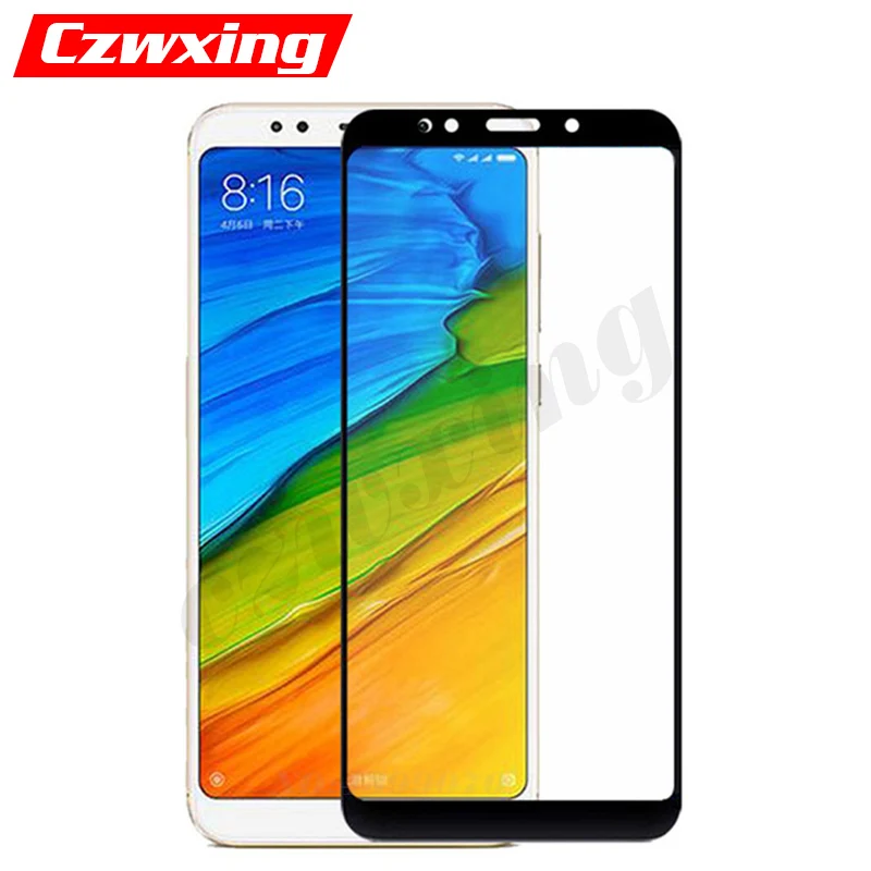 Redmi 5 Screen Protector Full Cover Plus Tempered Glass For Xiaomi Global Version Redmi5 Redmi5Plus 5Plus | Мобильные телефоны и