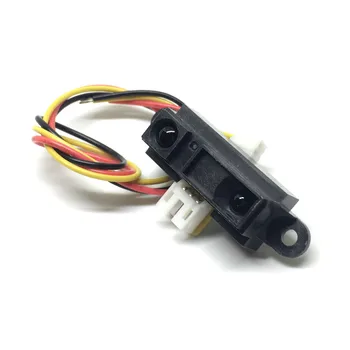 

New 2pcs/lot GP2Y0A21YK0F Sharp IR Analog Sensor With 10CM-80CM Cable Distance Measuring Detecting Module For Arduino RC Toy