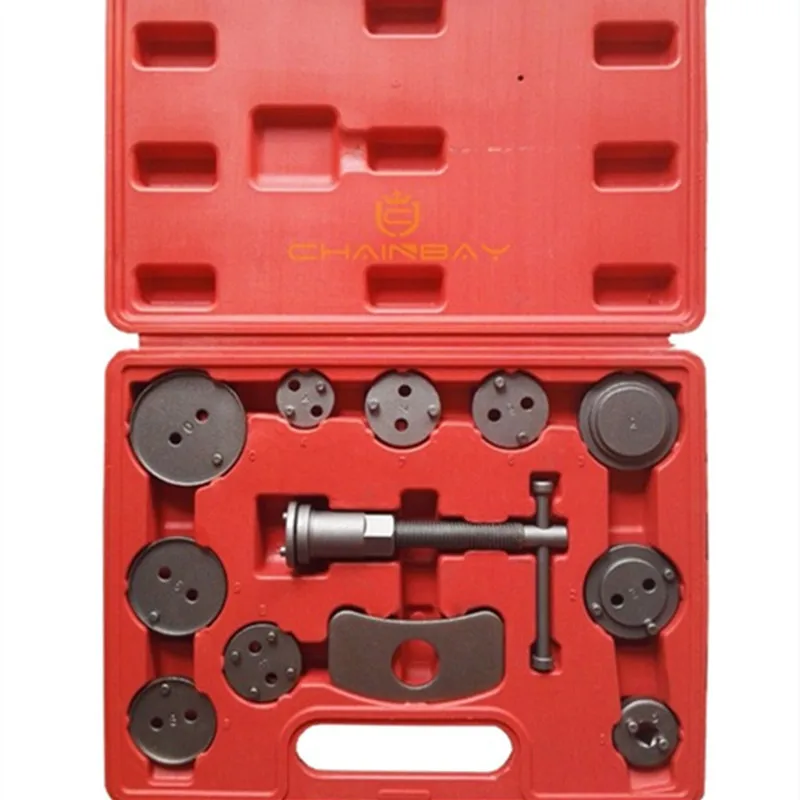 12PC Brake Caliper Piston Pad Car Rewind Wind Back Auto Repair Tool Kit