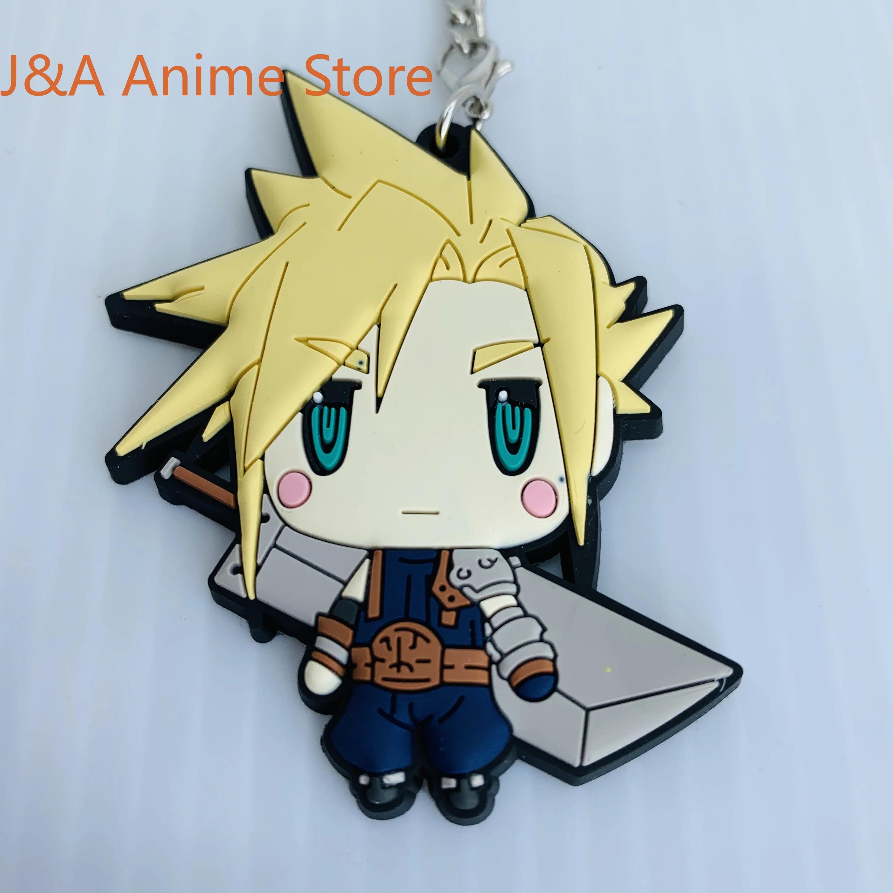 

Final Fantasy XV Anime Model Rubber Keychain Noctis Lucis Caelum Ignis Scientia Prompto Argentum Cor Leonis Mobile Phone Pendant