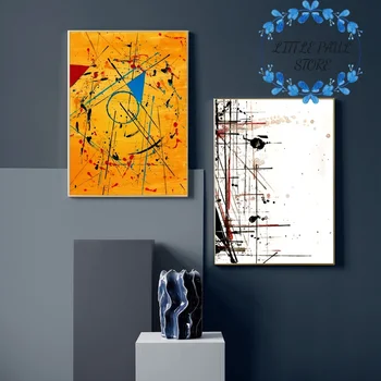 

Abstract Construction Architectural Nordic Art Canvas Poster Wall Picture for Room No Frame