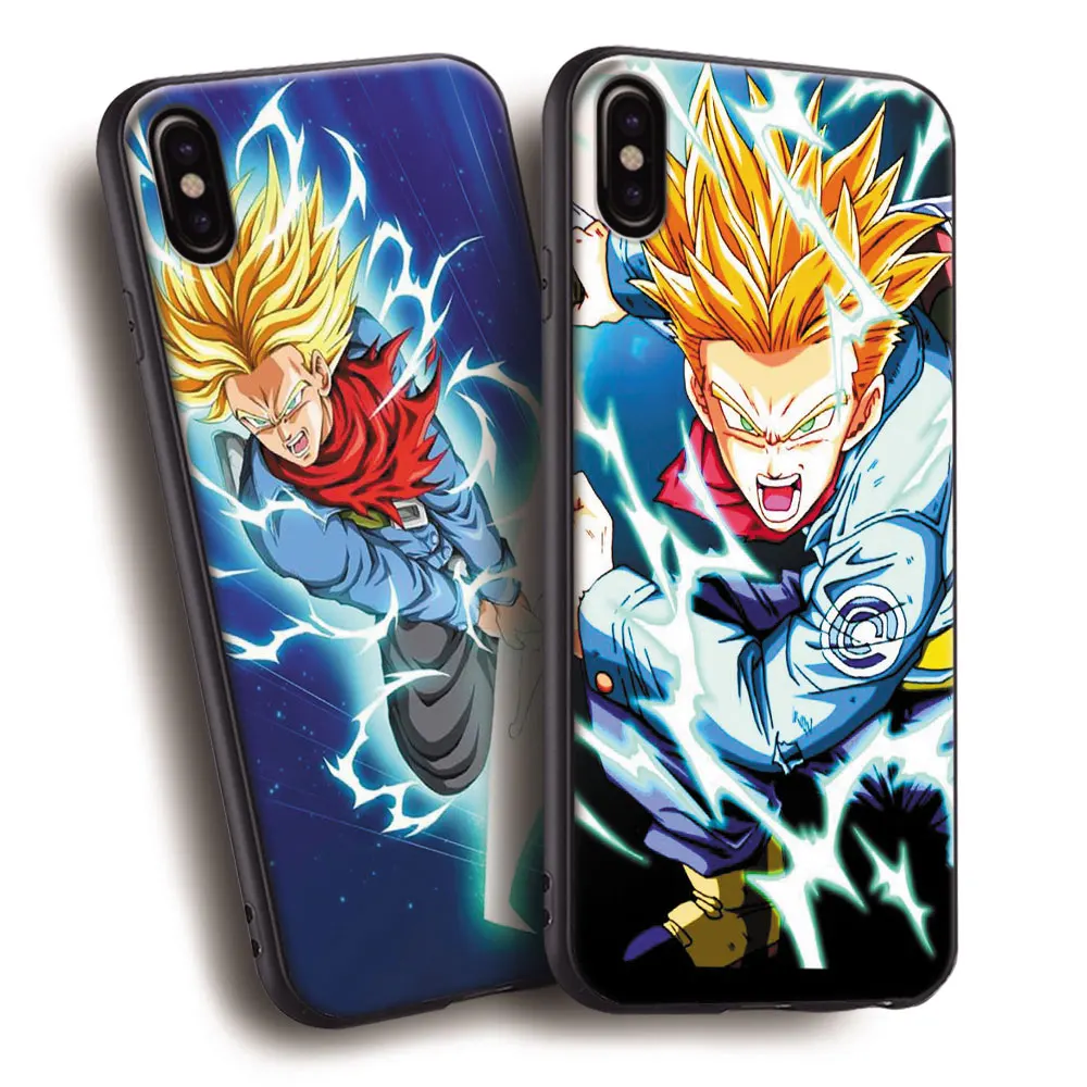 Super Saiyan Rage Future Trunks Soft Silicone Phone Case Cover Shell For Apple iPhone 5 5s SE 6 ...