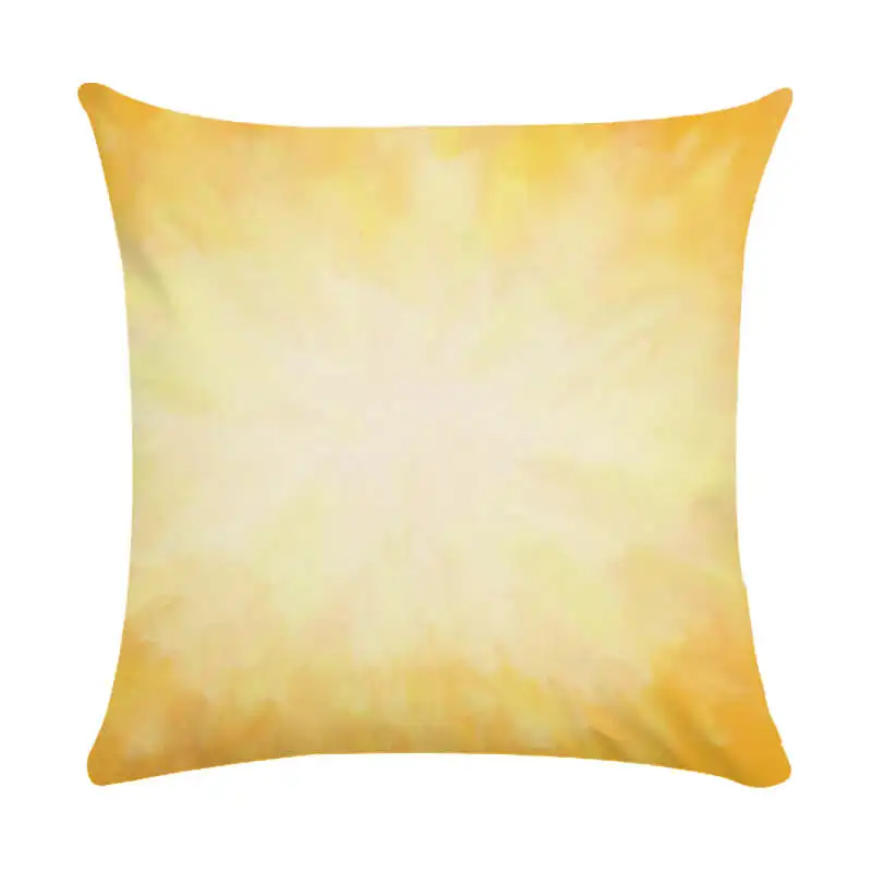 Домашний декор вышитая наволочка для подушки желтый оранжевый/белый геометрический цветочный холст полиэстер квадратная наволочка с вышивкой 45 см - Цвет: TP27-23
