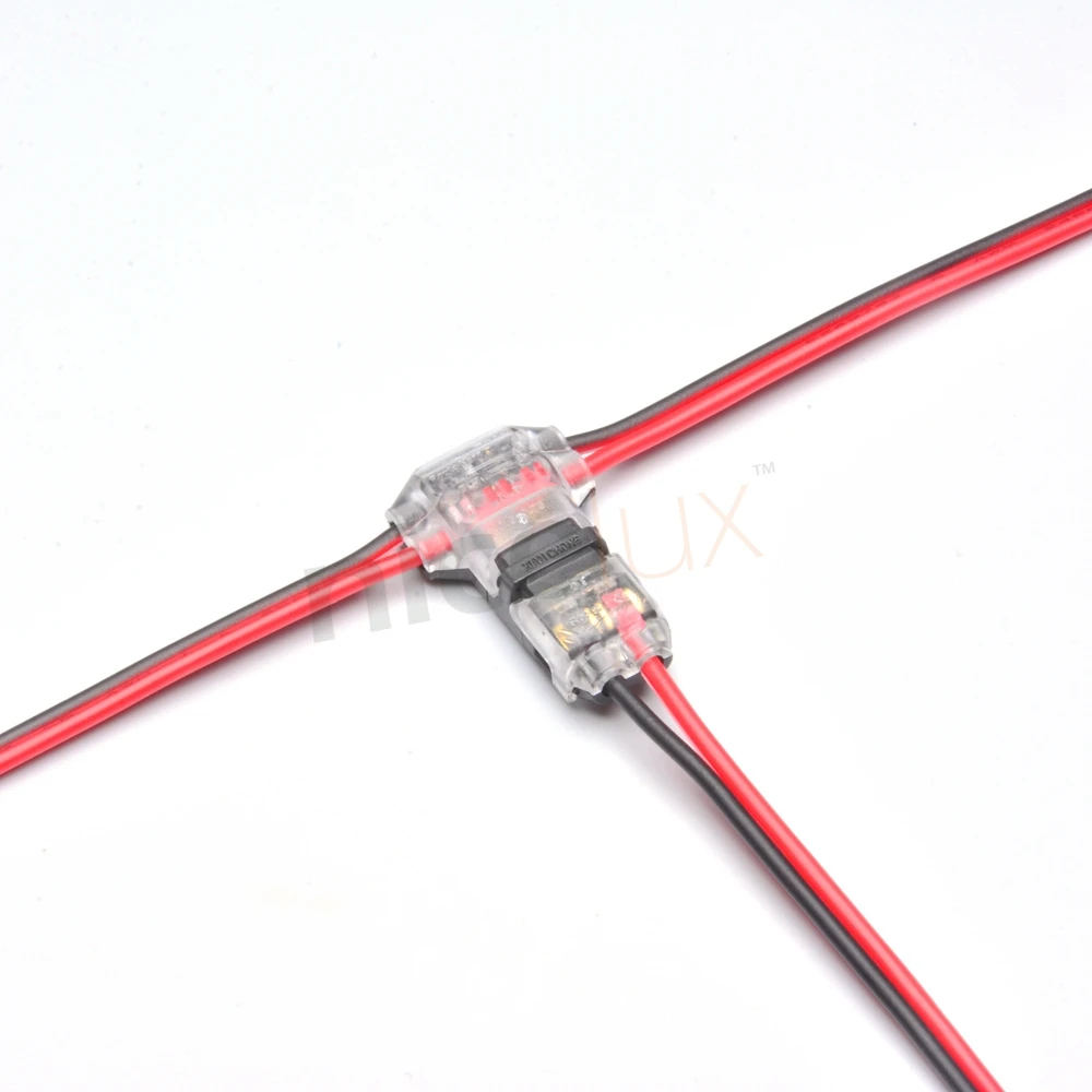 10 шт. 2pin DC/AC 300V 10A проводной разъем 18 22AWG без сварки шотландский замок Быстрый